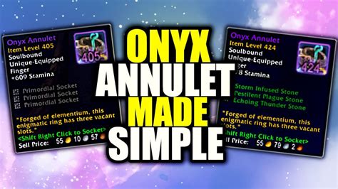 onyx annulet pvp|Buff onyx annulet in pvp